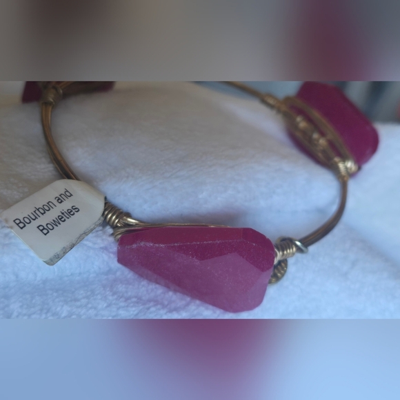 Bourbon and Boweties Vibrant Stone Bangles - Picture 5 of 11